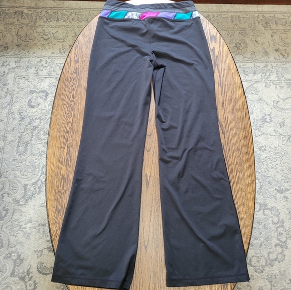 Ideology Black Active Wear Mid-rise Workout Yoga Pants Size Women's Medium - Picture 4 of 10